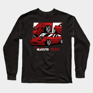 Mazda Miata MX5, JDM Car Long Sleeve T-Shirt